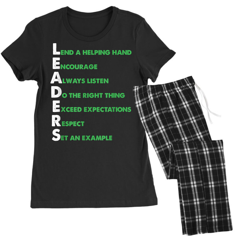 Boss Team Lead Manager Leadership Group Leaders Meaning T Shirt Women's Pajamas Set by linbere | Artistshot