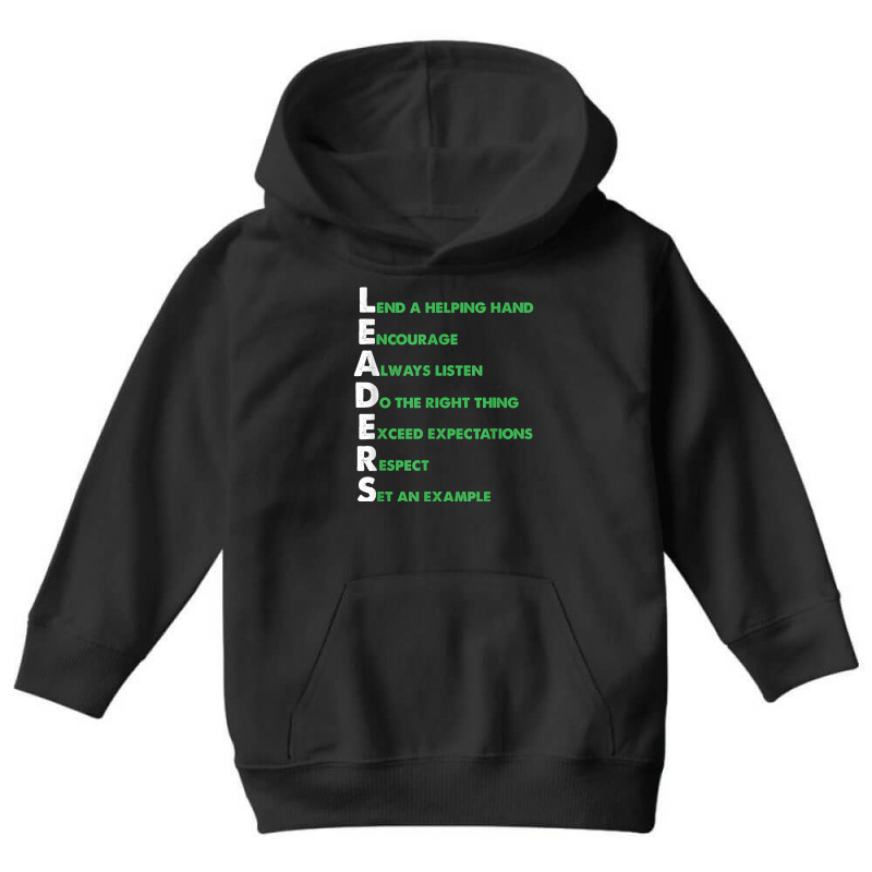 Boss Team Lead Manager Leadership Group Leaders Meaning T Shirt Youth Hoodie by linbere | Artistshot