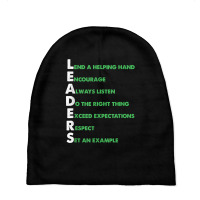 Boss Team Lead Manager Leadership Group Leaders Meaning T Shirt Baby Beanies | Artistshot