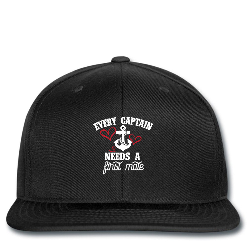 Every Captain Needs A First Mate Printed hat by PeterArtist | Artistshot