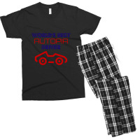 World's Best Autopia Driver Men's T-shirt Pajama Set | Artistshot