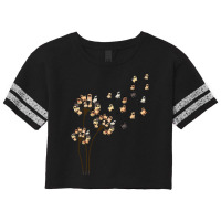 Flower Pug Dogs Dandelion Funny Animal Lovers Tees Men Women Scorecard Crop Tee | Artistshot