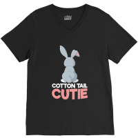 Cotton Tail Cutie V-neck Tee | Artistshot