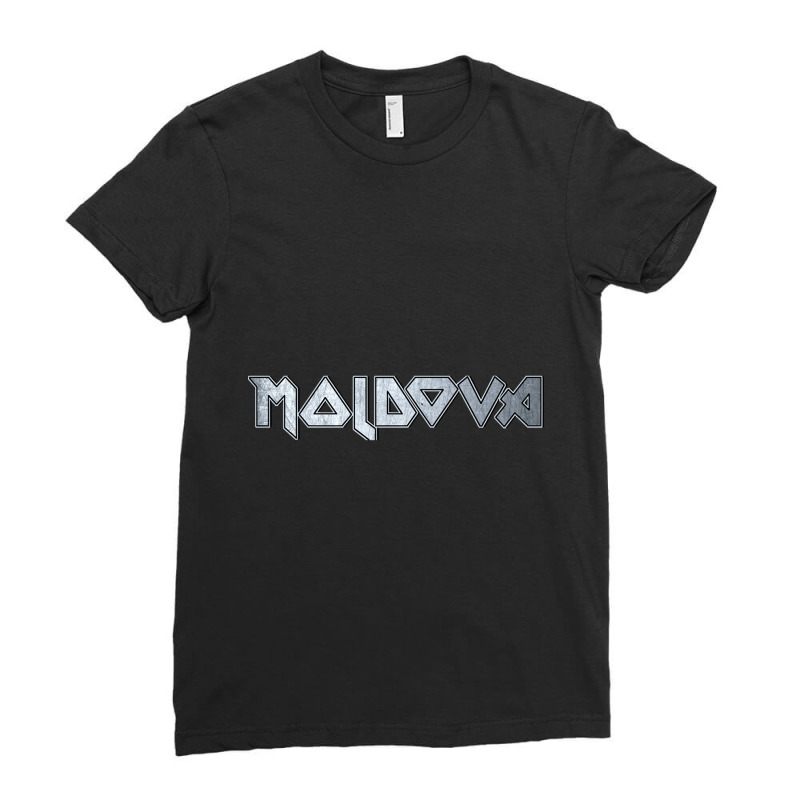 Limited Edition Heavy Metal Moldova Ladies Fitted T-Shirt by macklinsampson | Artistshot