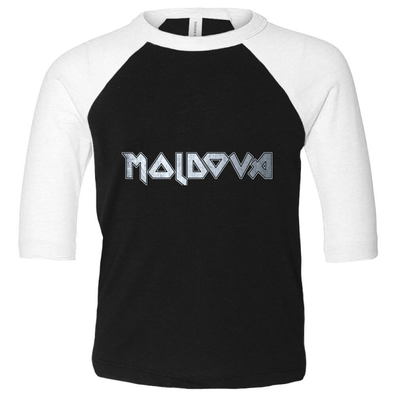 Limited Edition Heavy Metal Moldova Toddler 3/4 Sleeve Tee by macklinsampson | Artistshot