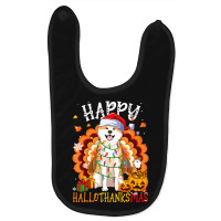 Hot Trend Happy Hallothanksmas Akita Inu Thanksgiving Xmas Baby Bibs | Artistshot