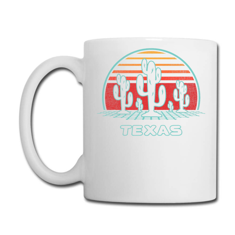 Limited Edition Texas Retro Desert Sunset 80s Style Coffee Mug | Artistshot