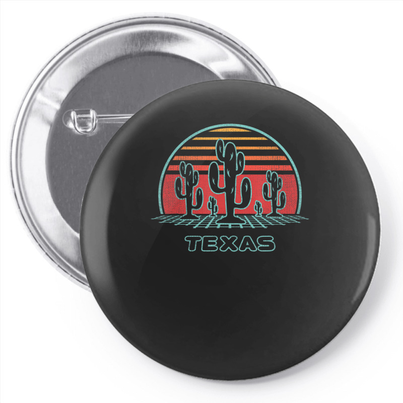 Limited Edition Texas Retro Desert Sunset 80s Style Pin-back Button | Artistshot