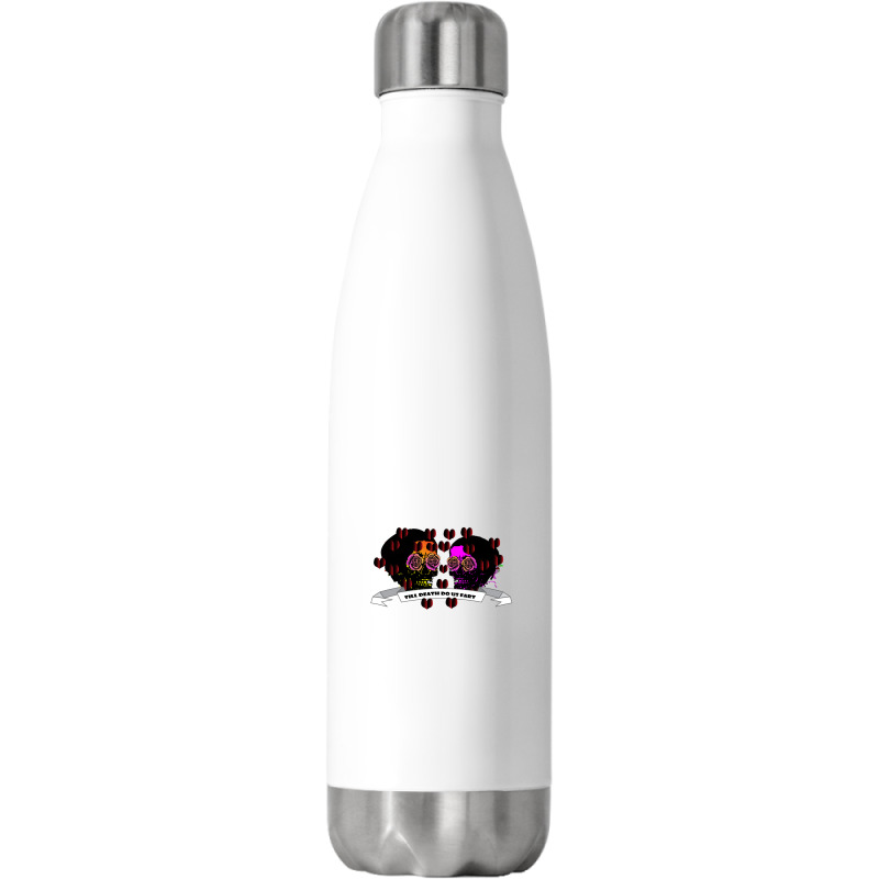 Till Death Do Us Fart Stainless Steel Water Bottle | Artistshot