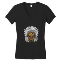 Cat American Women's V-neck T-shirt | Artistshot