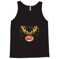 Reindeer In Mask Vaccination Merry 1 Tank Top | Artistshot