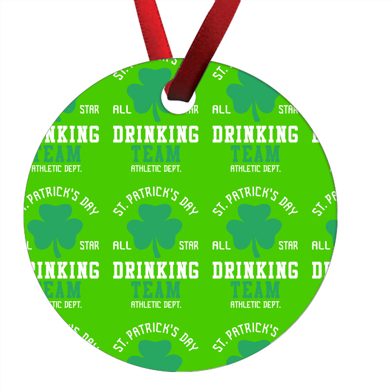 St. Patrick's Day Drinking Team Ornament | Artistshot