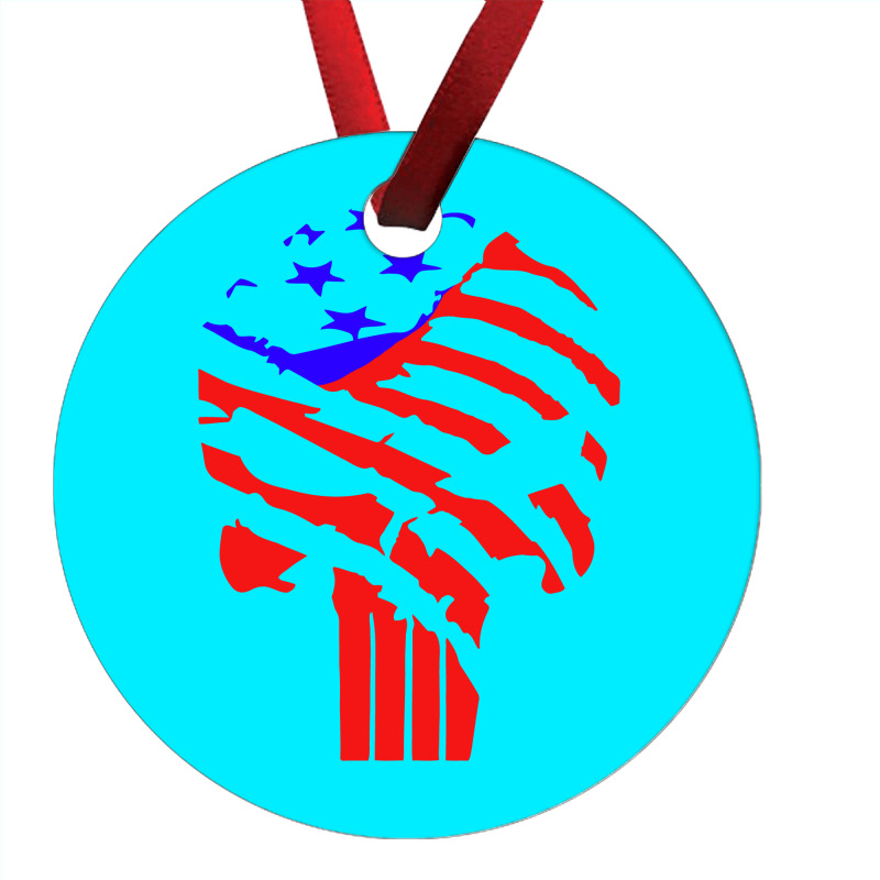 American Flag Punisher Ornament | Artistshot