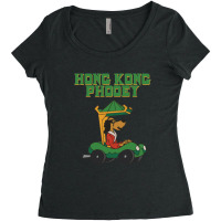 Vintage Hong Kong Phooey Located In The Dumpster Behind The Police Sta Women's Triblend Scoop T-shirt | Artistshot