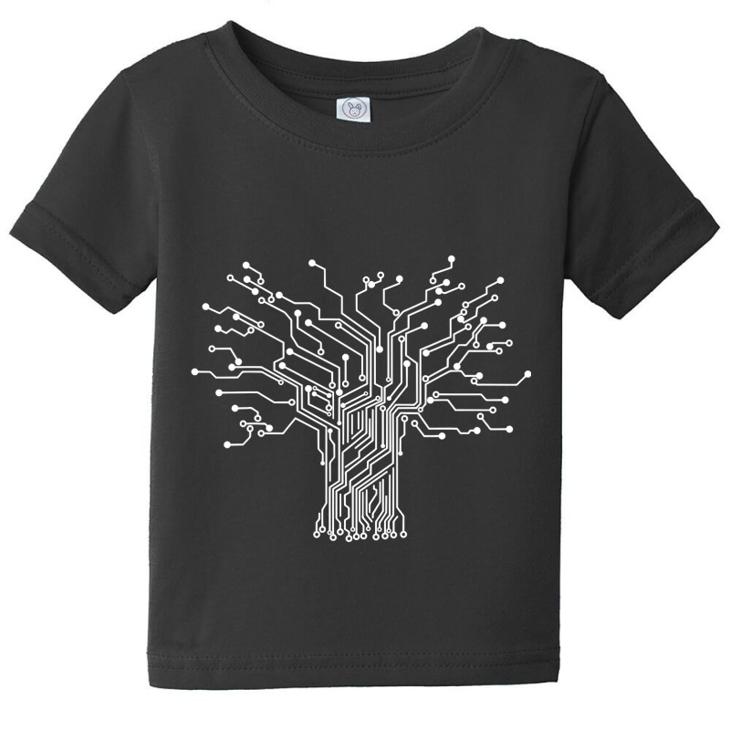 Electronics Technician Binary Tree  Electrical Engineer Baby Tee by PeterArtist | Artistshot