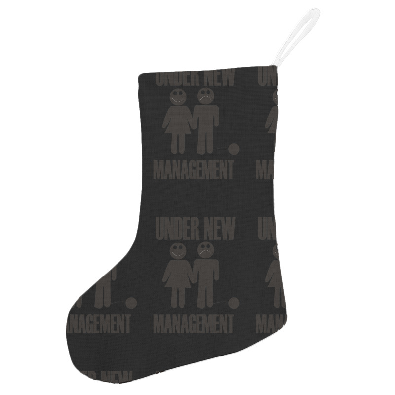 Under New Management Stag Night Wedding Mens Holiday Stocking | Artistshot