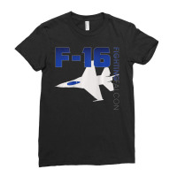 Limited Edition Us Air Force F-16 Fighting Falcon Ladies Fitted T-shirt | Artistshot