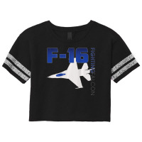 Limited Edition Us Air Force F-16 Fighting Falcon Scorecard Crop Tee | Artistshot