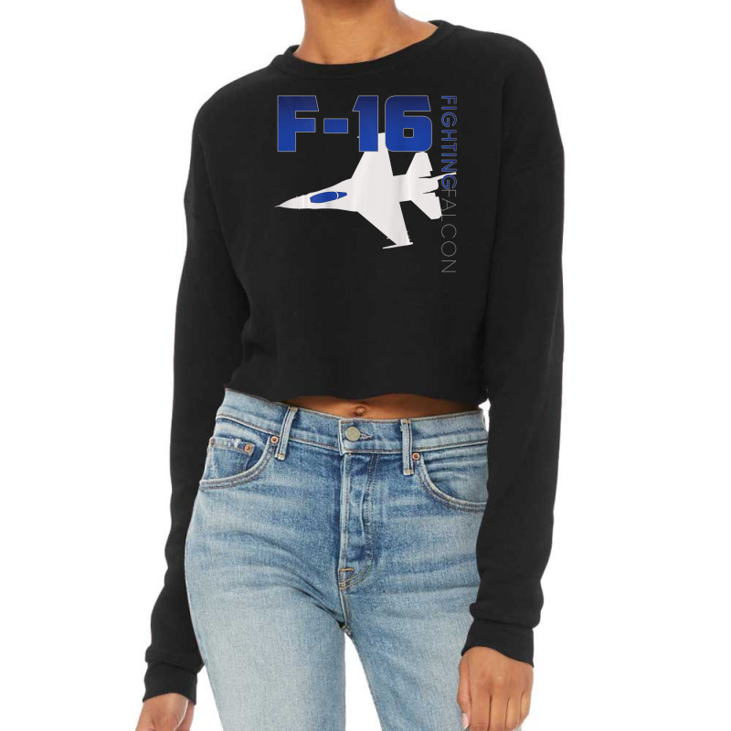 Limited Edition Us Air Force F-16 Fighting Falcon Cropped Sweater by quanghuydinh1 | Artistshot