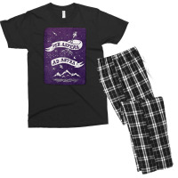 Per Aspera Ad Astra Men's T-shirt Pajama Set | Artistshot