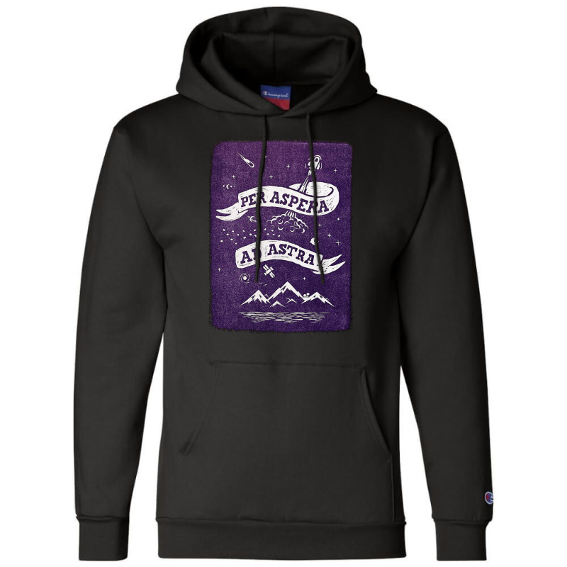 Per Aspera Ad Astra Champion Hoodie | Artistshot