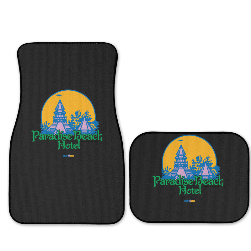 Paradise Beach Hotel Thunder In Paradise Full Set Car Mats | Artistshot