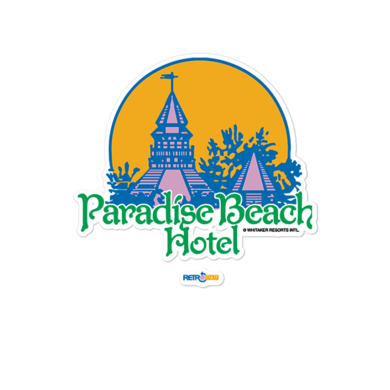 Paradise Beach Hotel Thunder In Paradise Sticker | Artistshot