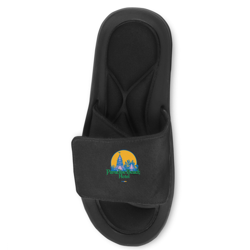 Paradise Beach Hotel Thunder In Paradise Slide Sandal | Artistshot