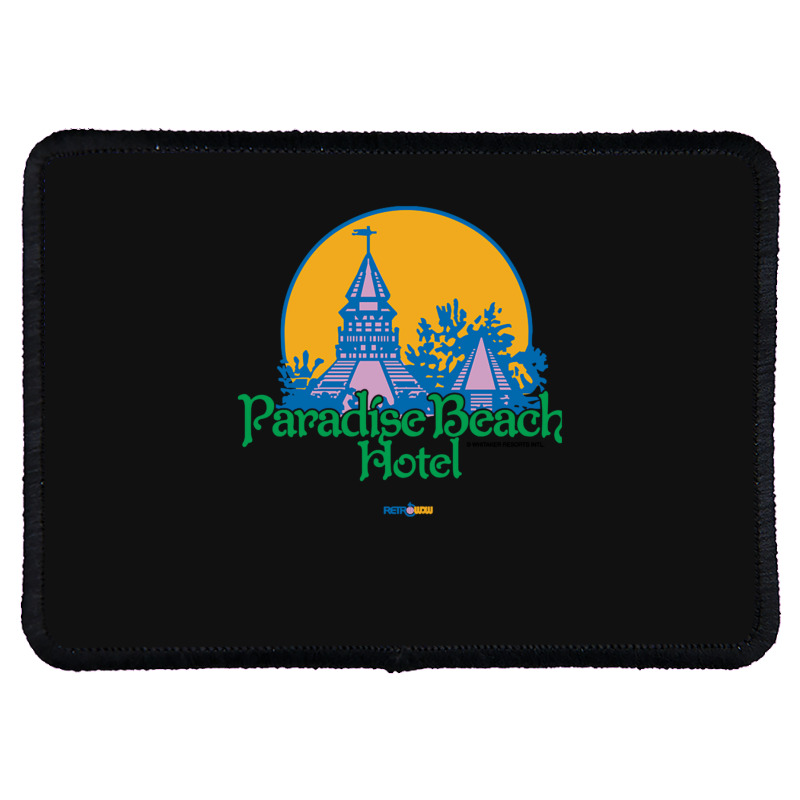 Paradise Beach Hotel Thunder In Paradise Rectangle Patch | Artistshot