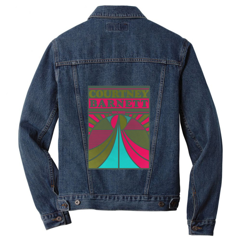 Courtney Barnett  Classic Retro Vintage Styled Music Poster Men Denim Jacket | Artistshot