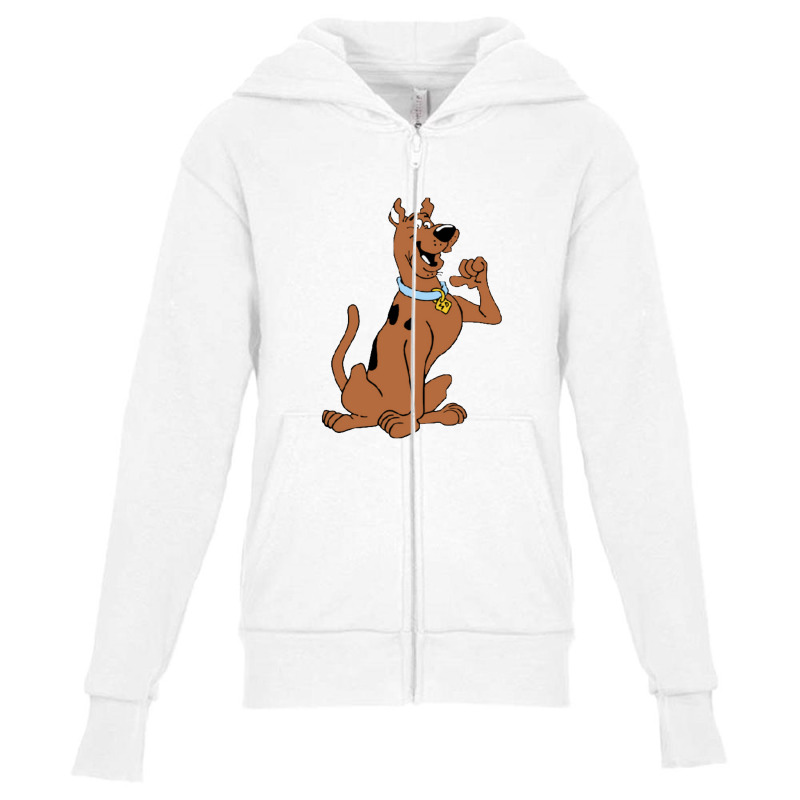 Scooby Cartoon Youth Zipper Hoodie by devinmathis | Artistshot