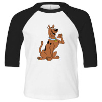 Scooby Cartoon Toddler 3/4 Sleeve Tee | Artistshot