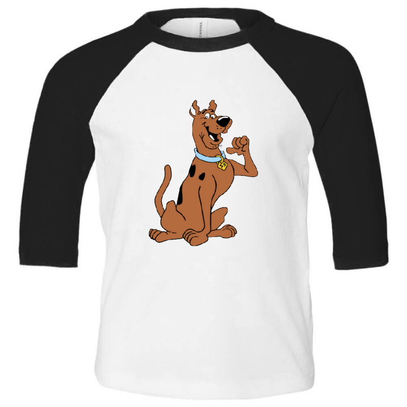 Scooby Cartoon Toddler 3/4 Sleeve Tee by devinmathis | Artistshot