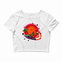 The Journey In Space Crop Top | Artistshot