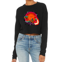 The Journey In Space Cropped Sweater | Artistshot