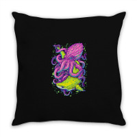 Ocean King Throw Pillow | Artistshot