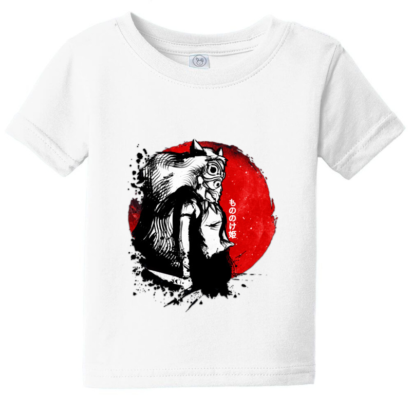 Princess Mononoke Sticker Art Baby Tee by brendajackson | Artistshot