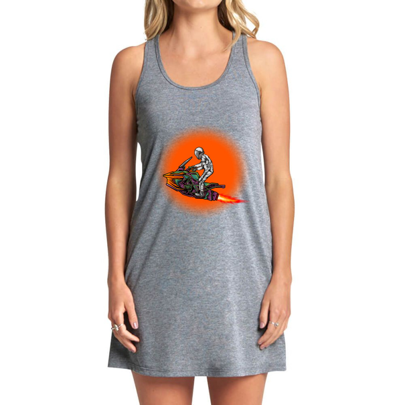 Race In Space Tank Dress | Artistshot