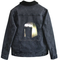 Sia Unisex Sherpa-lined Denim Jacket | Artistshot