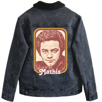 Johnny Mathis Retro Style Fan Design Gift Unisex Sherpa-lined Denim Jacket | Artistshot