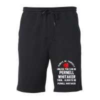 Pernell The Legend Whitaker Fleece Short | Artistshot