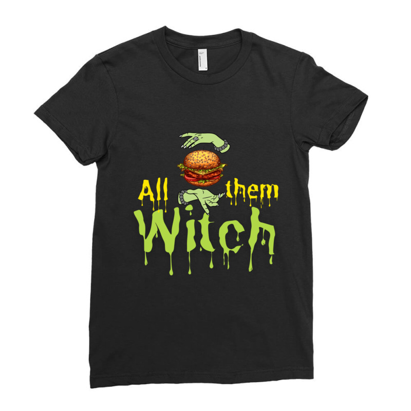 All Them Witches (3) Ladies Fitted T-Shirt by CHRISTOPHEANDERS | Artistshot