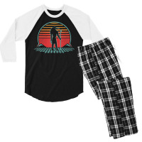 Hot Trend Thoth Egyptian God Retro Vintage 80s Style Men's 3/4 Sleeve Pajama Set | Artistshot