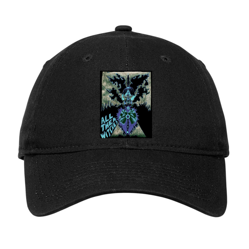 All Them Witches Atw Colorful Skull Design Adjustable Cap by CHRISTOPHEANDERS | Artistshot