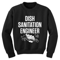 Dishwasher Sanitation Engineer Funny Dishwashing Gift Youth Sweatshirt | Artistshot