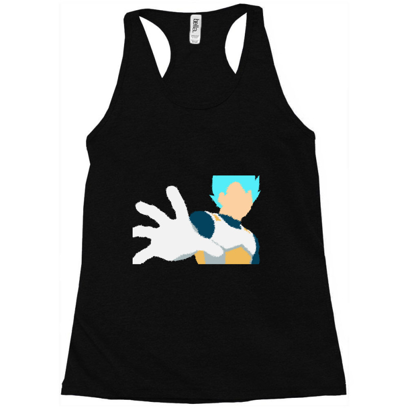 Hot Trend Super Saiyan Blue Vegeta Racerback Tank by Box Bingham | Artistshot