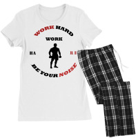 Hard Work; For Boyfriend Women's Pajamas Set | Artistshot