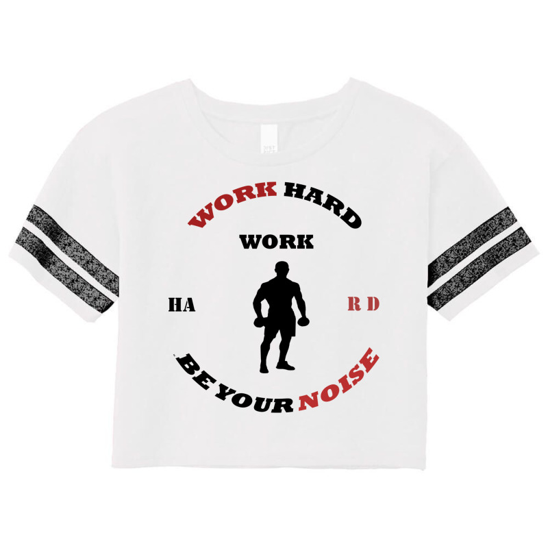 Hard Work; For Boyfriend Scorecard Crop Tee by zaheretippanp | Artistshot