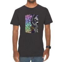 Rainbow Space Kittens Vs Samurai Zombie Warlord Vintage T-shirt | Artistshot