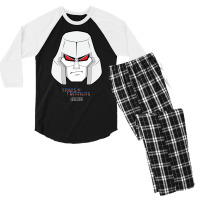 Megatron Fanart Head Men's 3/4 Sleeve Pajama Set | Artistshot